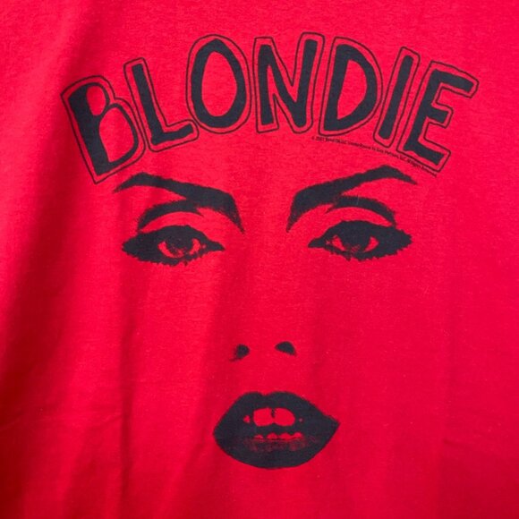 Blondie Parallel Lines Debby Harris Silhouette Band Tee 1x - Picture 2 of 4